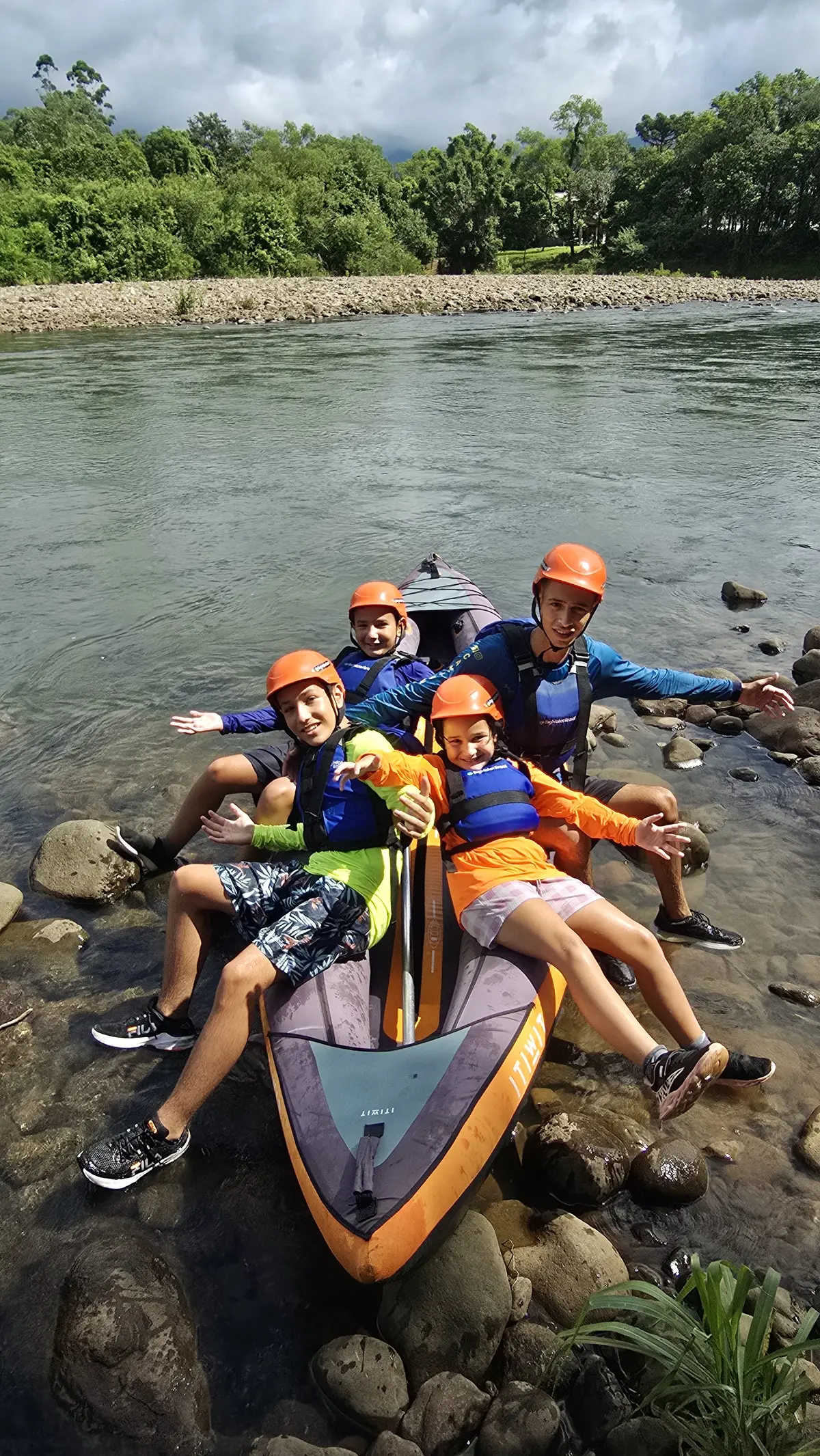 Bóia Cross no Rio Mampituba 1