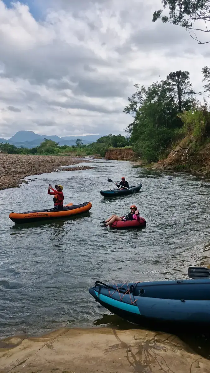 Bóia Cross no Rio Mampituba 3