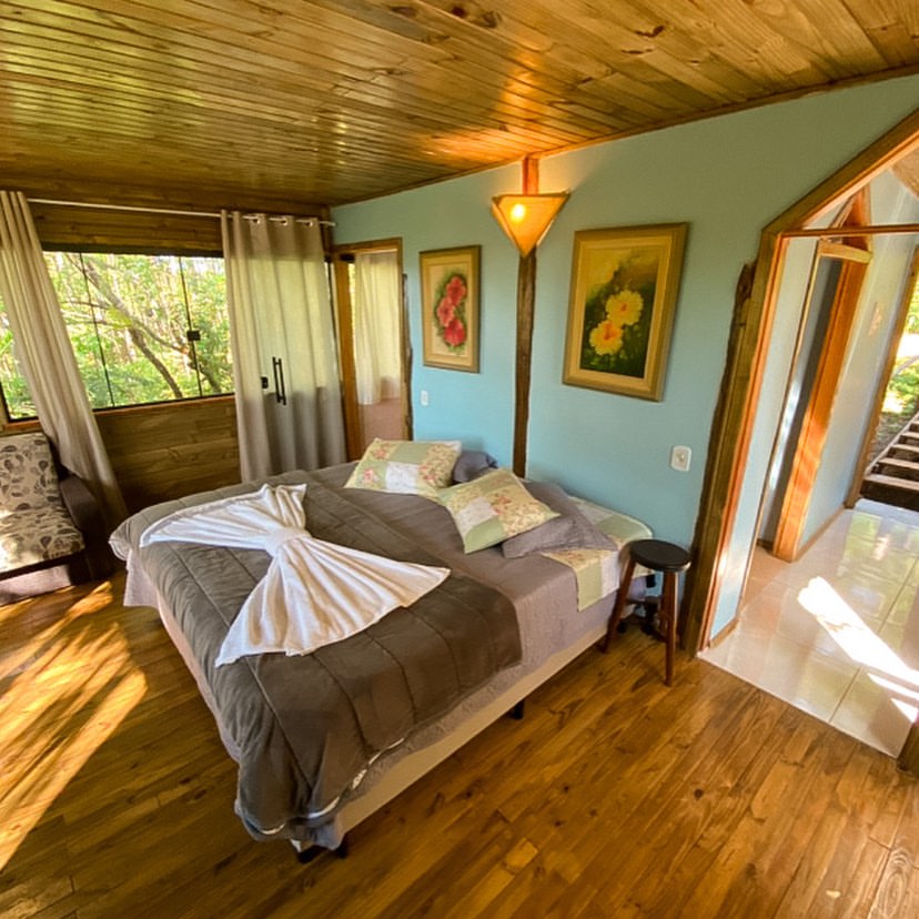 Chalé Bem-te-vi - Vista noturna