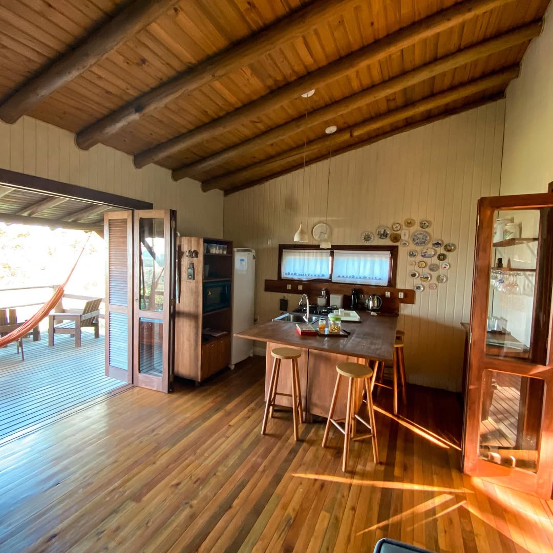 Chalé Orquídea - Vista interna