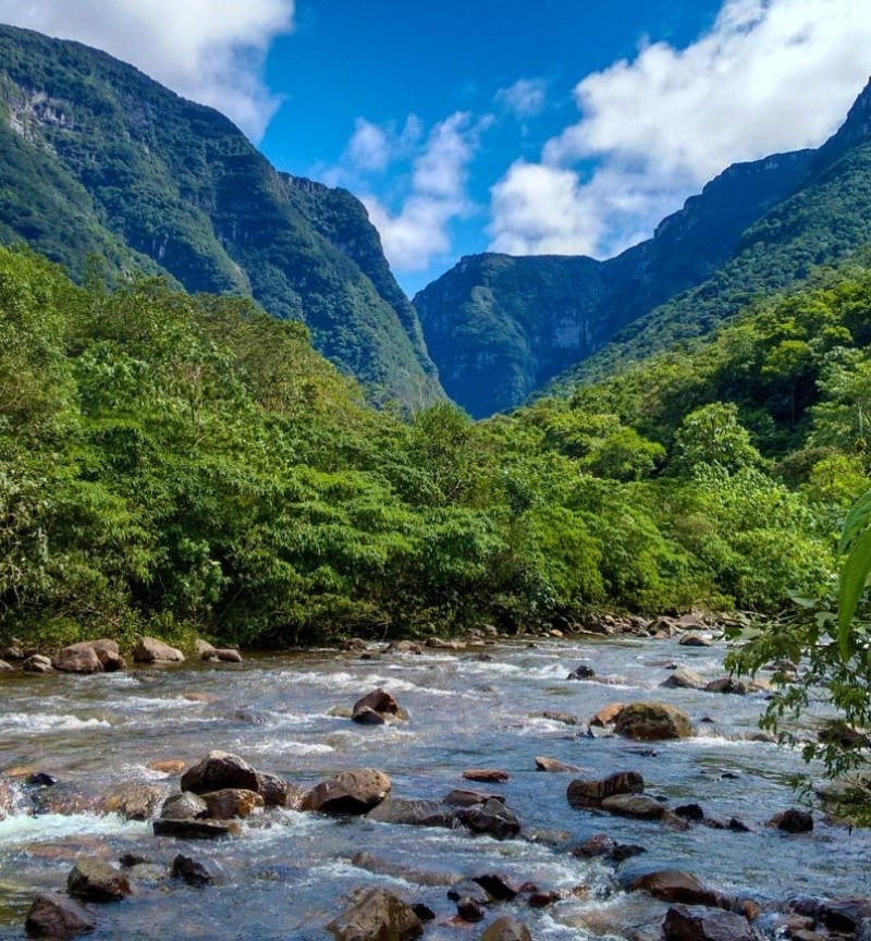 Trilha do Cânion Malacara Vista de Baixo